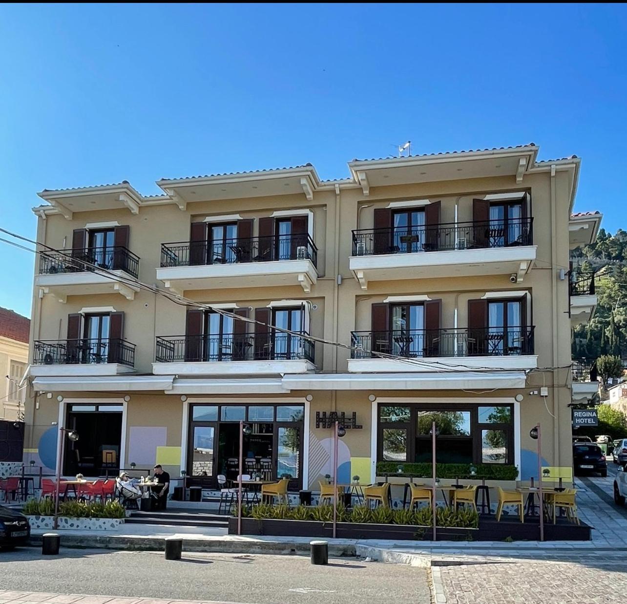 Regina Hotel Nafpaktos Eksteriør billede